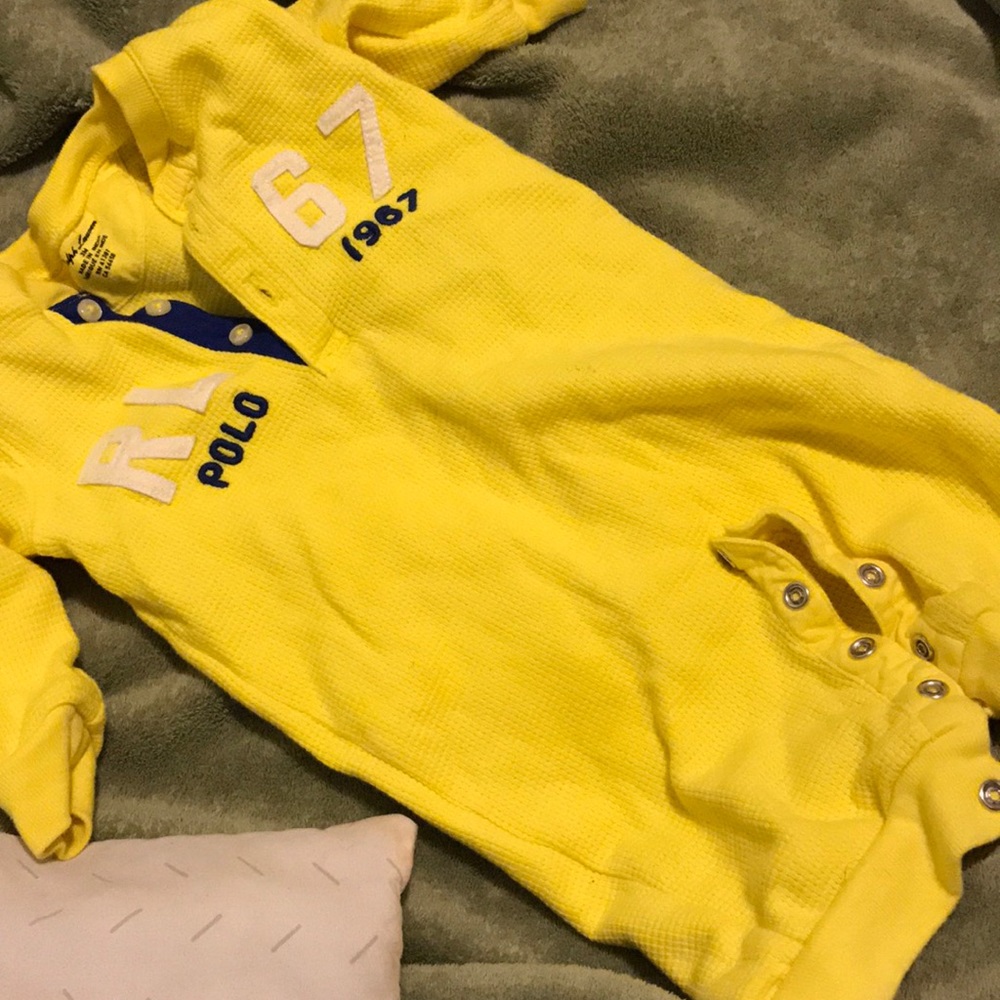 3month polo onesie